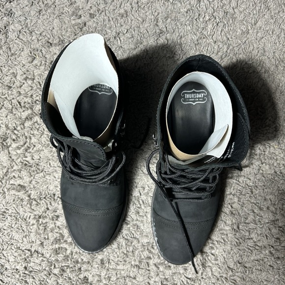 Thursday Boots Captain Black Matte Women's 11.5 - Picture 7 of 7
